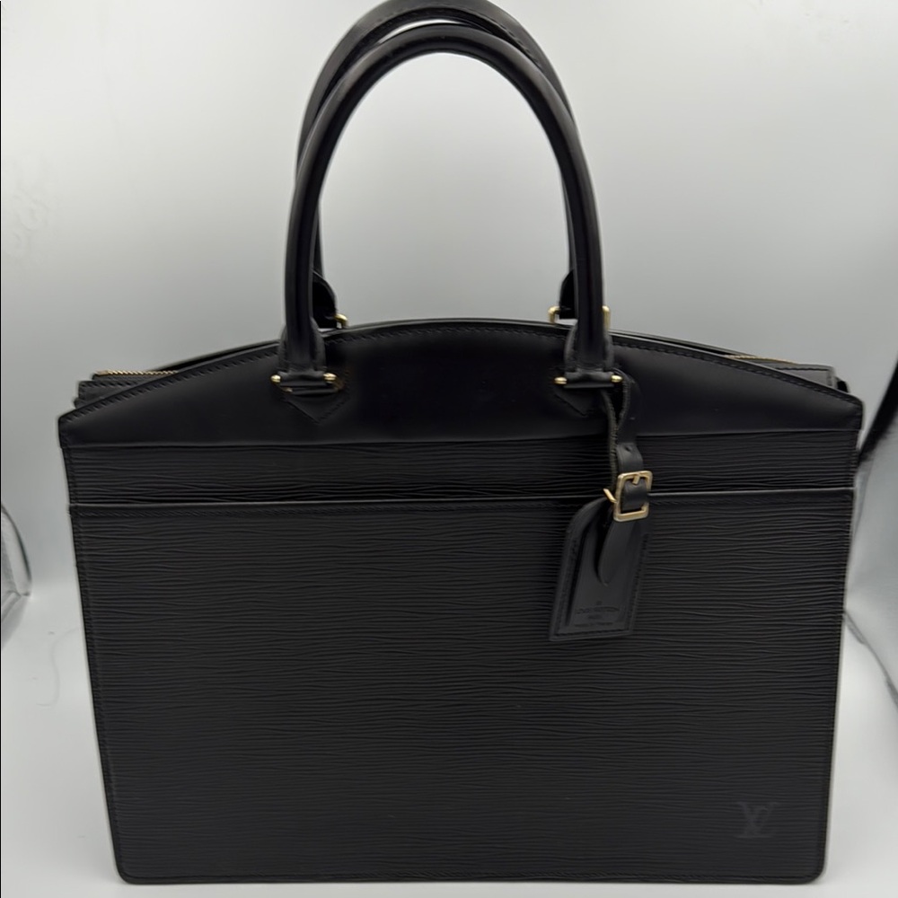Louis Vuitton Vintage Black Epi Riviera handbag- Beautiful!